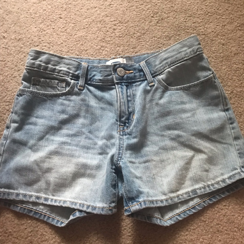 Old navy light blue girls shorts